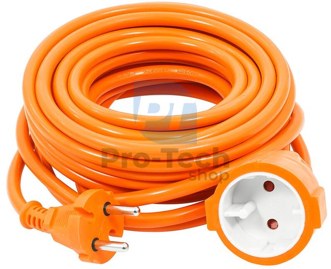 Prodlužovací kabel 10m 2x1mm 1 x zásuvka 40675