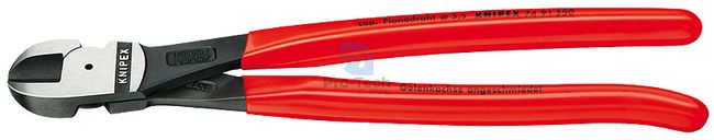 Silové boční štípací kleště počerněné s máčenou rukojetí 250 mm KNIPEX 08270