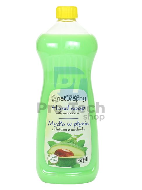 Tekuté mýdlo s avokádovým olejem, náhradní náplň Naturaphy 1000ml 30311